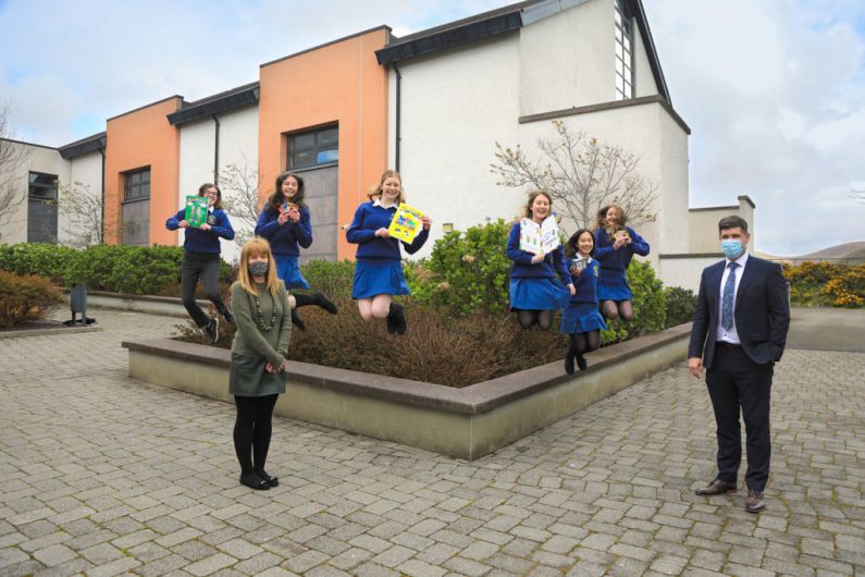 Pobalscoil Chorca Dhuibhe students reach national final of Clár na gComhlachtaí
