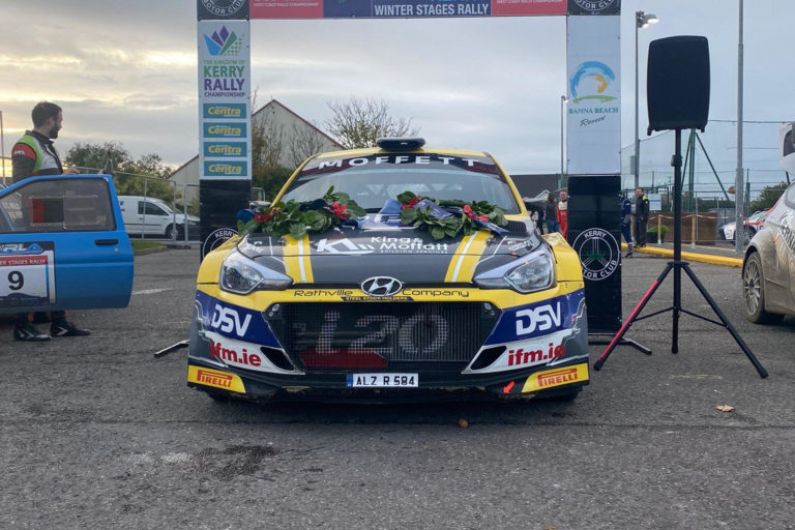 Results: Sam Moffett wins The Banna Beach Resort Kerry Winter Stages Rally