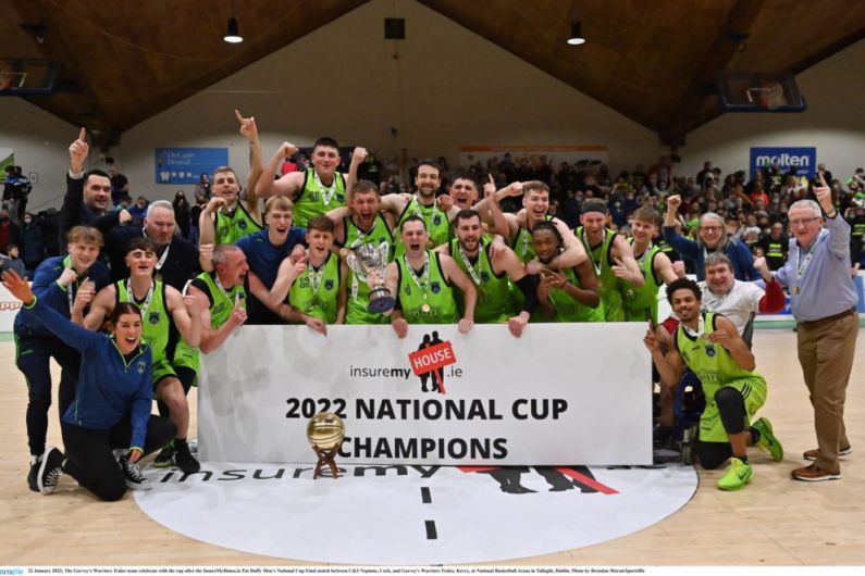 Garveys Tralee Warriors Win Basketball's National Cup