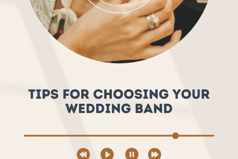 Tips for choosing your wedding band - compiled by Ian Hendrick of the Ian Hendrick Band