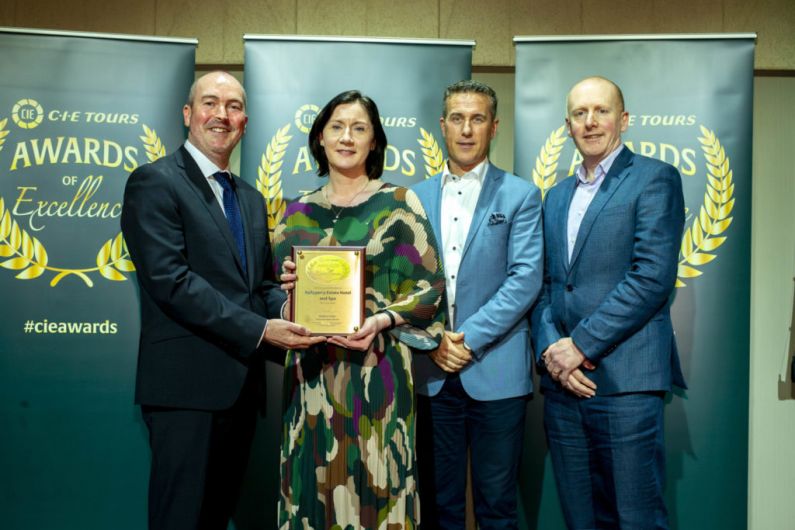 Kerry hotel named CIE Tour 4-star Hotel of the Year