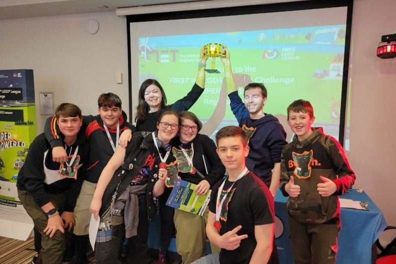 Cahersiveen children win prize at Irish National Lego Robotics League