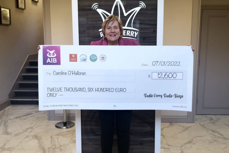 Tralee woman wins &euro;12,600 in Radio Kerry Radio Bingo Jackpot