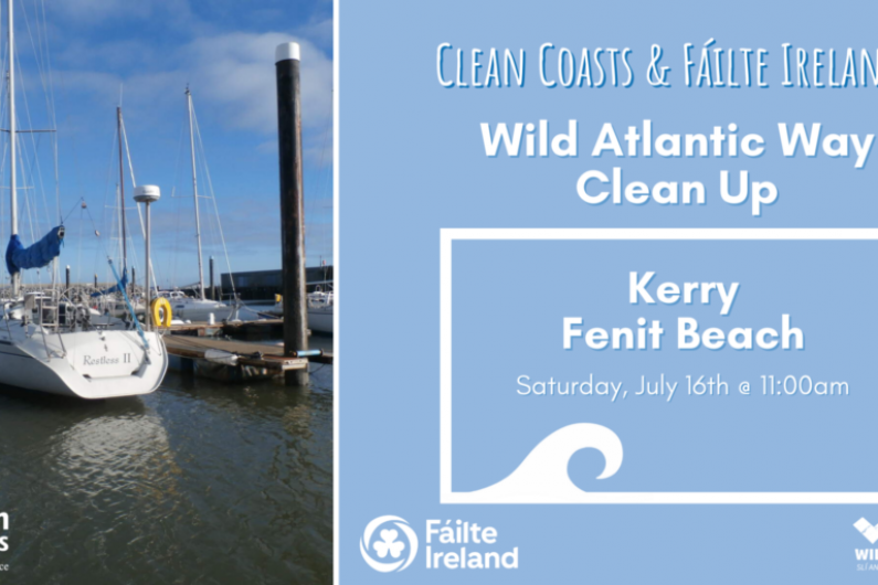 Wild Atlantic Way clean-up taking place at Fenit this weekend