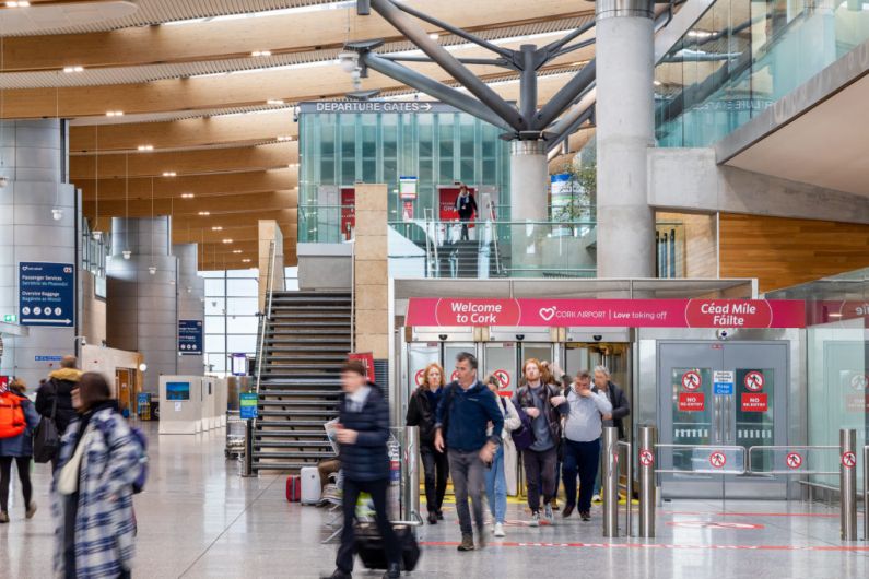 Over 300,000 passengers flew to and from Cork in August