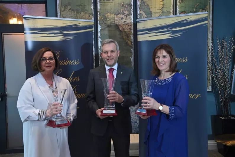 Three business people honoured for achievements and commitment to Kerry