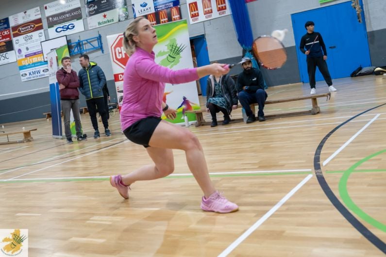 Kenny and Bourke win historic 12th and 14th Kerry Badminton singles titles