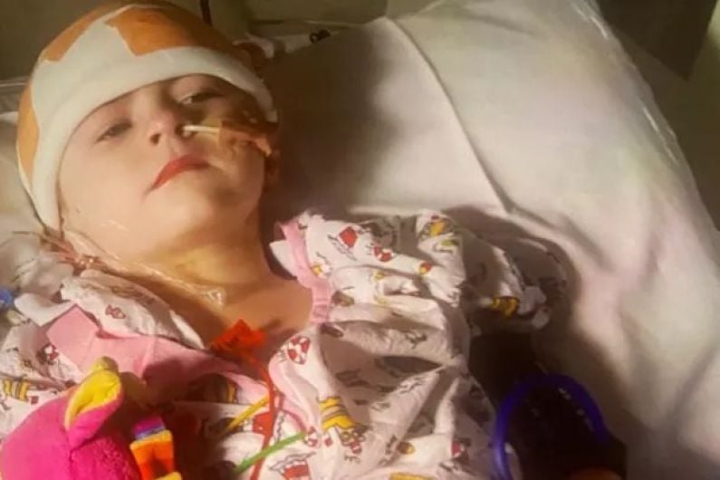 Mother of 5-year-old Listowel girl with serious brain injury hoping rehabilitation will be beneficial