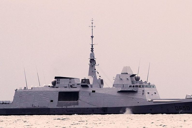 Defence Forces says NATO ship anchored near Kerry due to bad weather at sea