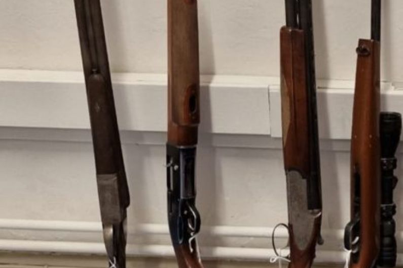 Unlicensed firearms seized in Kerry