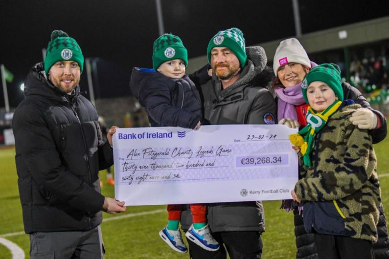 Kerry FC raise over €39,000 for the Fitzgerald family in a novelty charity match
