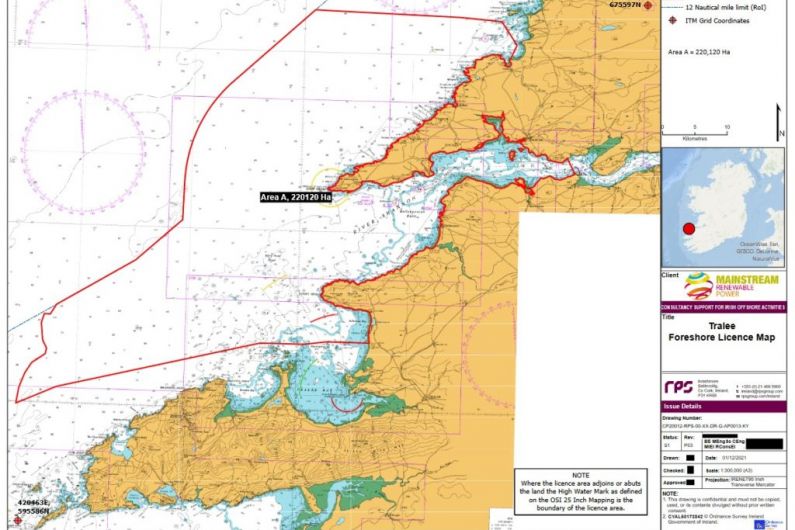 Foreshore licence sought for marine investigative surveys off Kerry coast