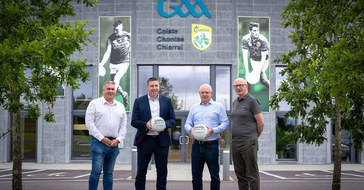 Maurice A Ragan Kerry GAA Honours Businessman Maurice Regan | RadioKerry.ie
