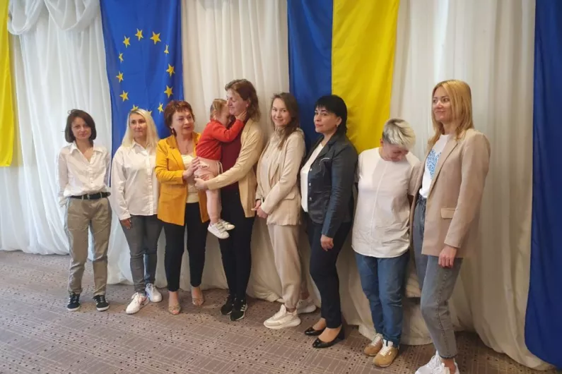 Emotional Ukrainian reunion at Council of Europe gathering in Tralee