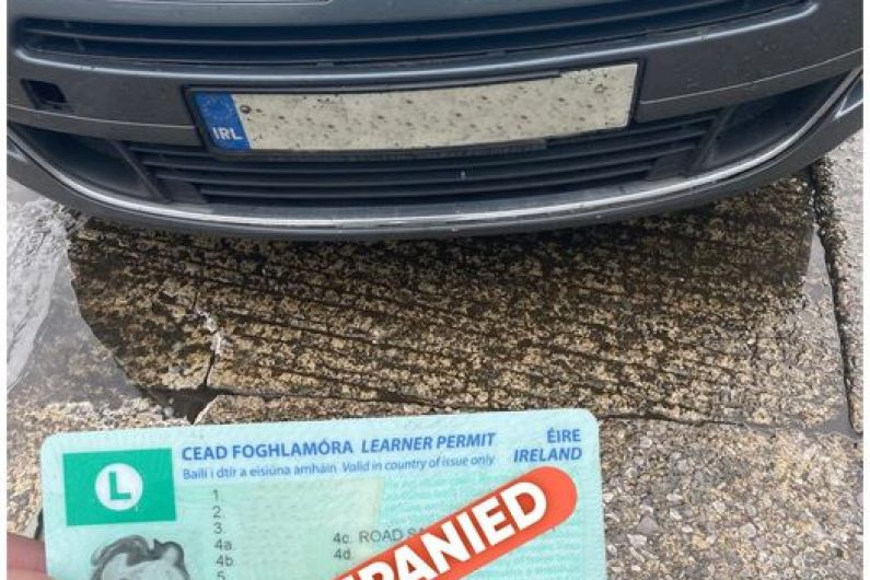 Learner driver found to be unaccompanied and driving without insurance in Kerry