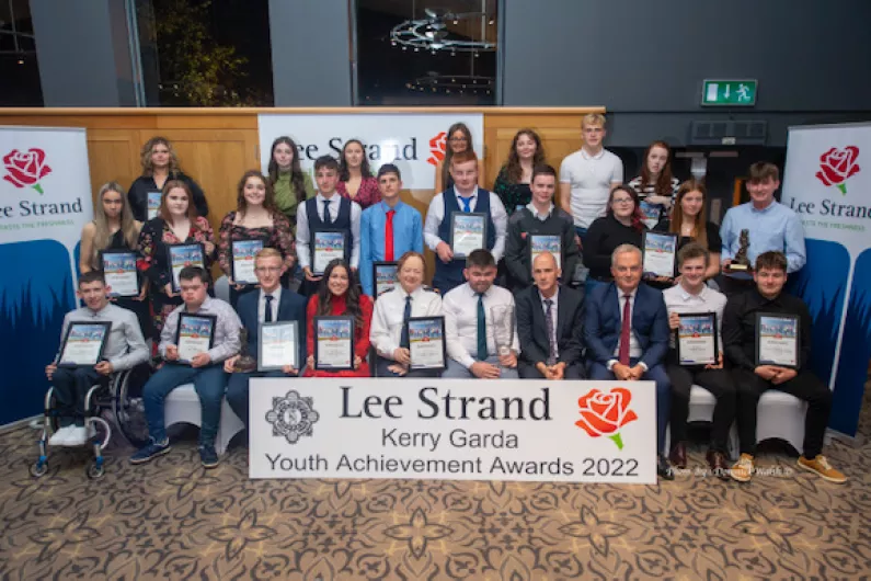 Young people of Kerry honoured in annual Lee Strand and Garda Youth Awards&nbsp;