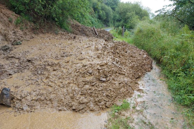 Kerry roads affected by heavy rain