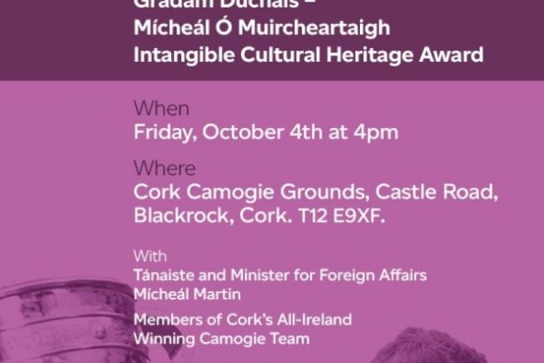 West Kerry group wins inaugural Micheál Ó Muircheartaigh Heritage award