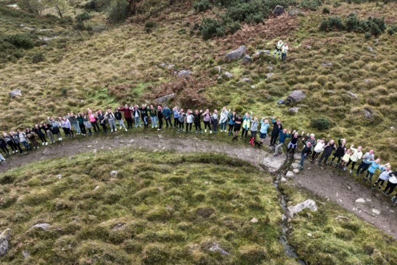 Over 200 participants take part in Kerry Mental Health Association’s Human Chain Challenge