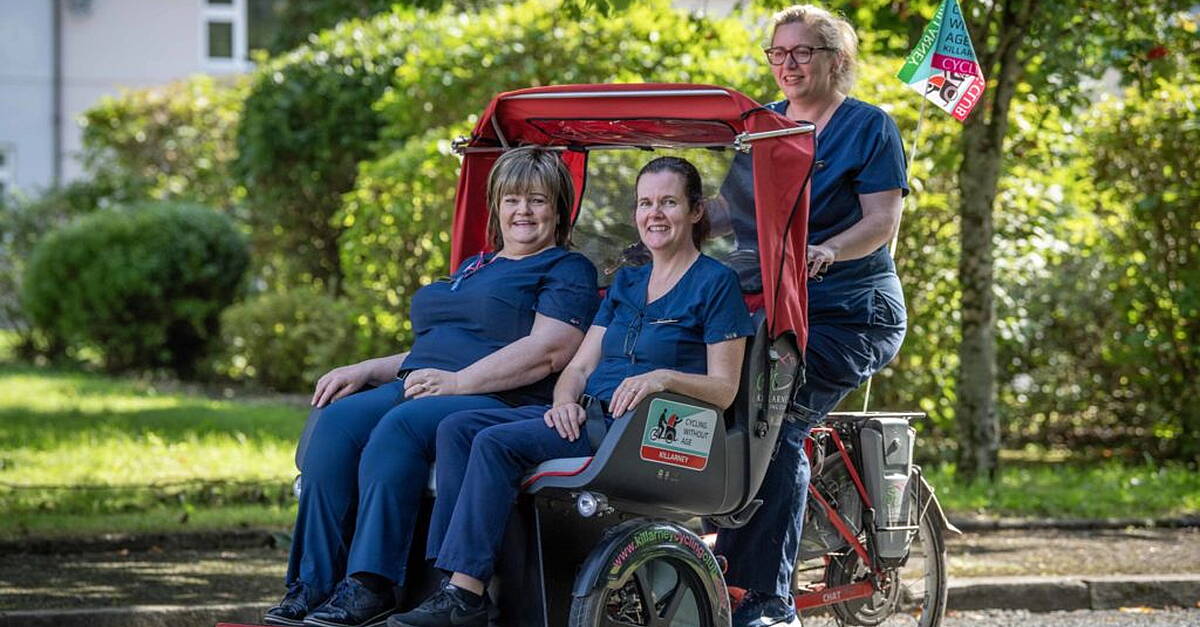 Initiative in Killarney lets older people experience being out on a bike - Vimarsana News