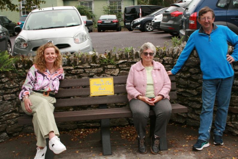 Happy to Chat benches launched in Kenmare