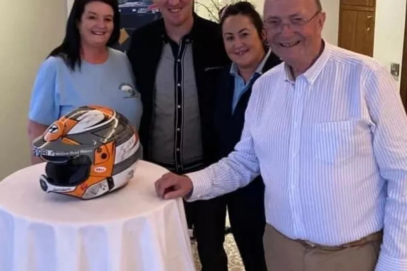 Helmet worn by Kerry rally driver made &euro;25,000 at charity auction