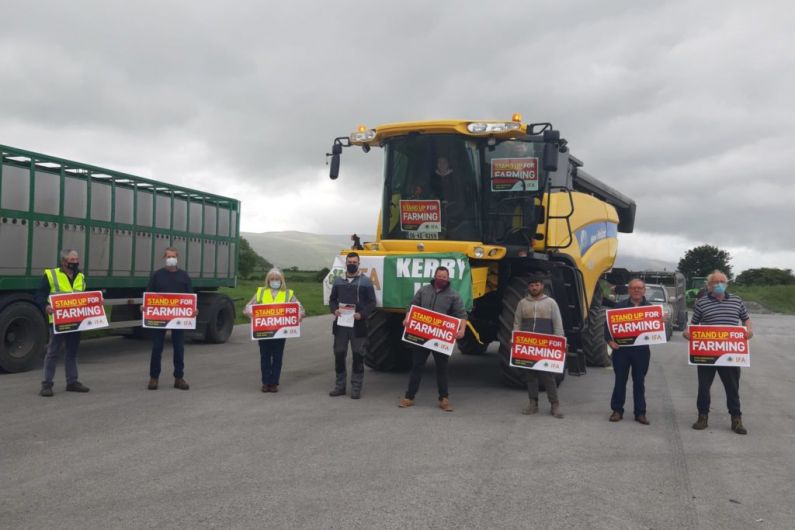 Up to 60 farmers take part in Kerry IFA rally