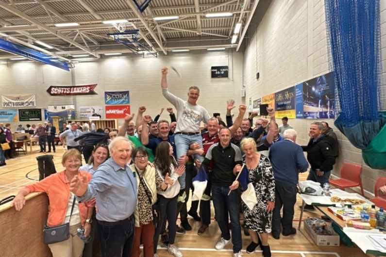 Podge Foley (IND) newly elected councillor in Kenmare LEA