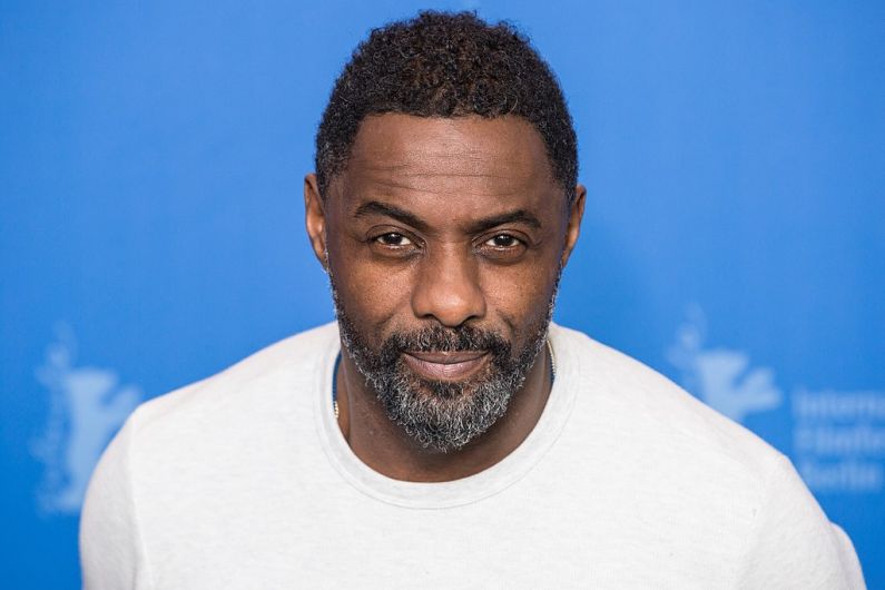 Actor Idris Elba among a group of celebrities filming in Dingle today