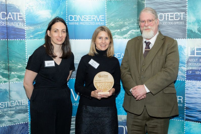 Kerry Clean Coasts volunteer honoured at Ocean Hero Awards 2023