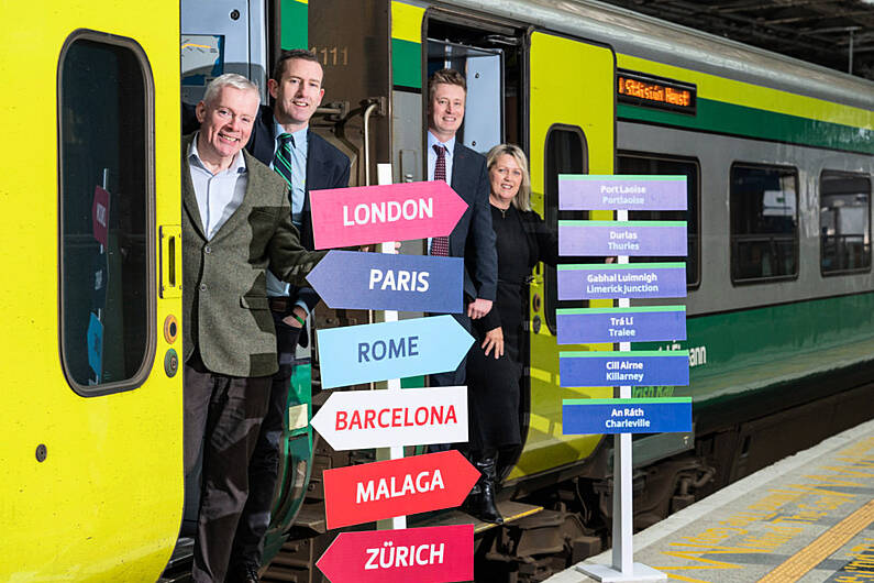 Cork Airport, Iarnr&oacute;d &Eacute;ireann and Bus &Eacute;ireann collaborate in train to plane integrated ticket