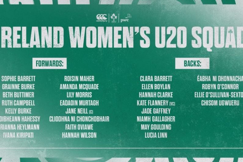 Killarney RFC player selected in Ireland Women's U20's Squad