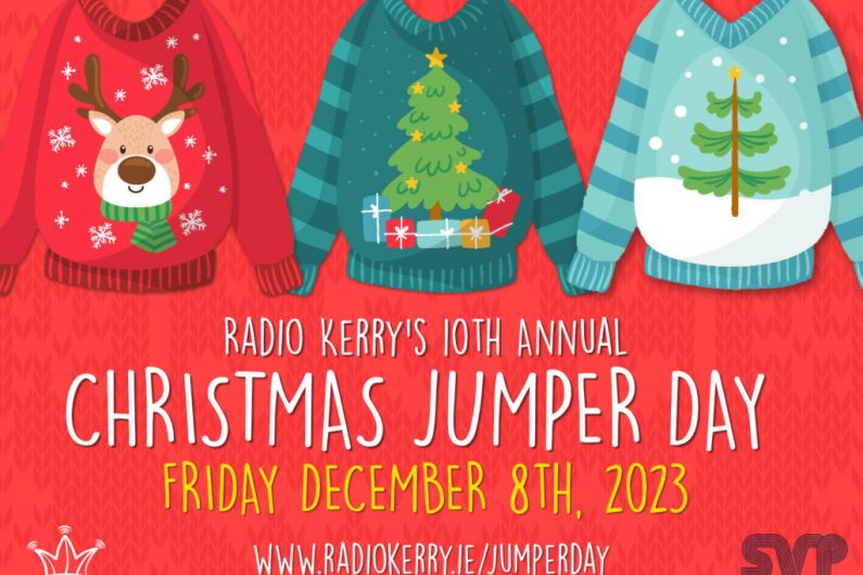Over €12,000 raised through Radio Kerry’s Christmas Jumper Day