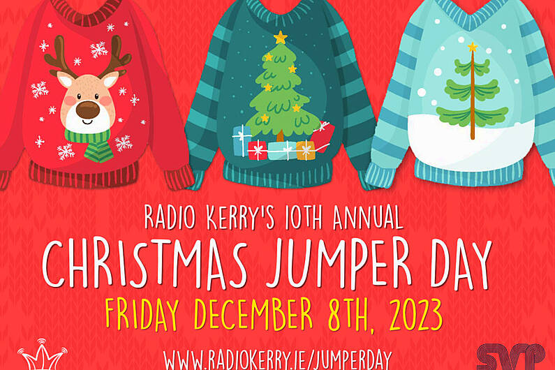 Over €12,000 raised through Radio Kerry’s Christmas Jumper Day