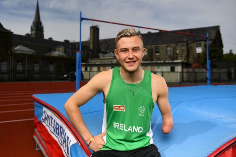 Kerry's Jordan Lee carrying flag for Irish Paralympian team