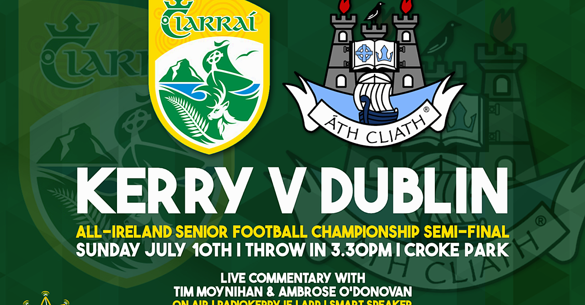 Kerry v Dublin Live Updates RadioKerry.ie