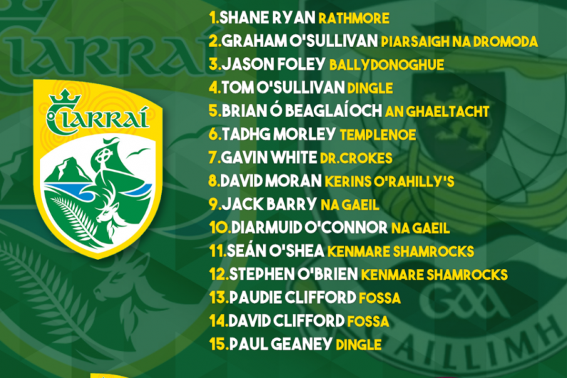 Kerry and Galway unchanged for All-Ireland final