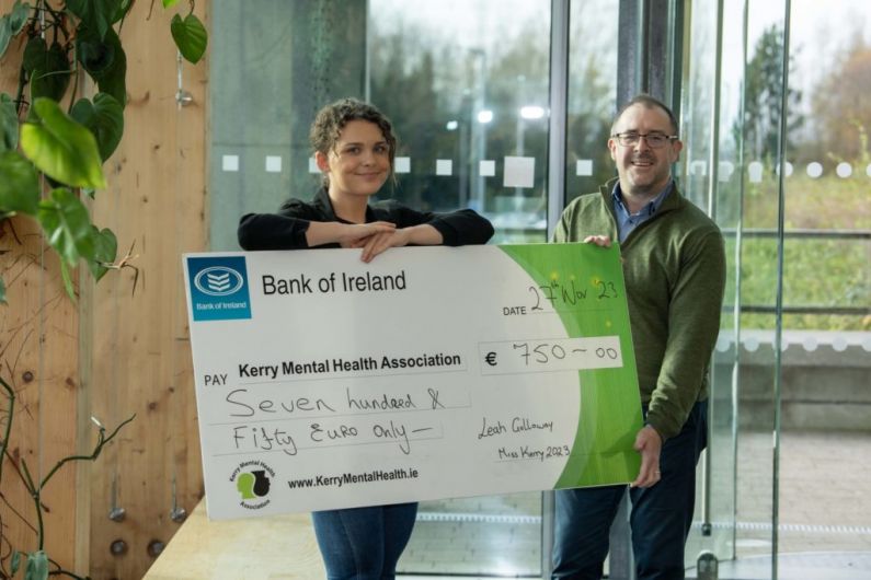 Miss Kerry 2023 raises €750 for Kerry Mental Health Association