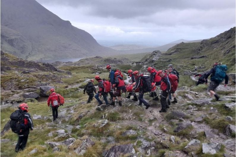 Man in his 60s unharmed after 150m fall on McGillycuddy Reeks