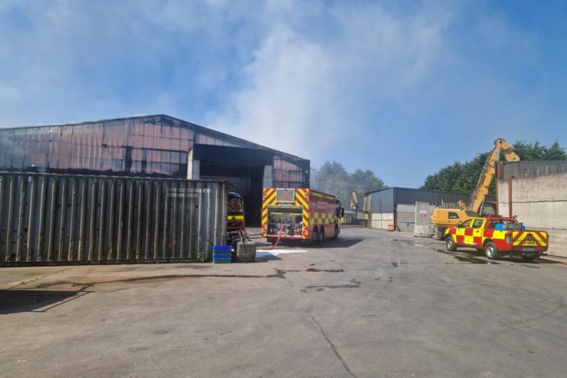 Kerry Fire Service attended blaze at waste disposal facility