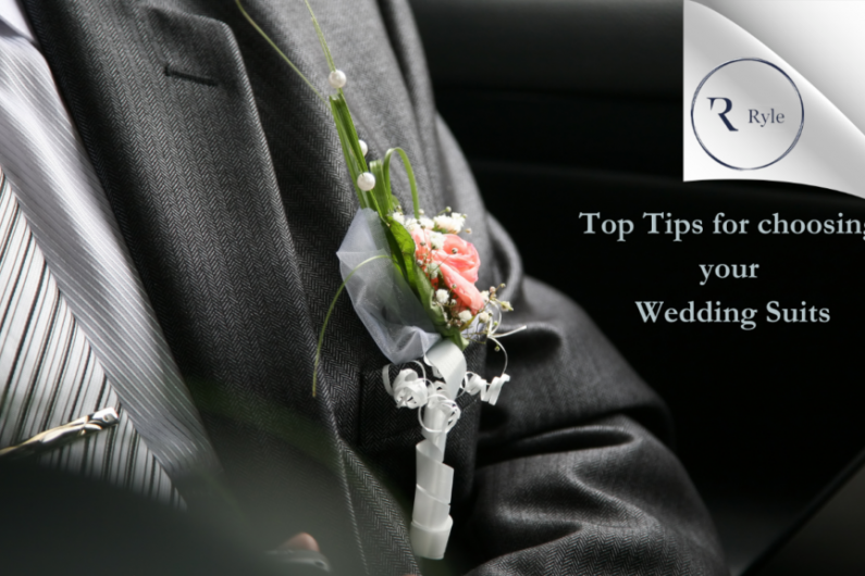 4 Tips for choosing your wedding suits