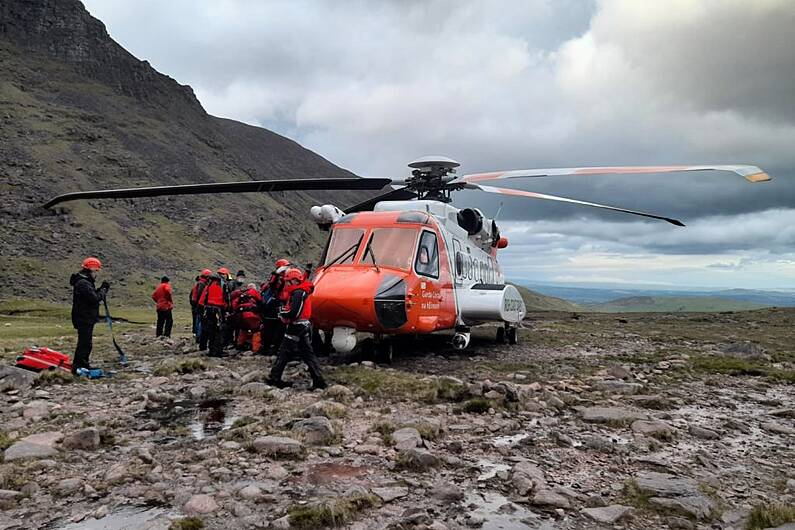 Rescue operation underway after five climbers became stranded on Carrauntoohil