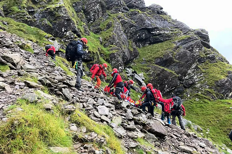 Kerry Mountain Rescue say overnight rescue was difficult but not impossible