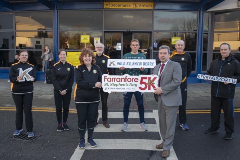 Registration Open For Kerry Airport Farranfore Maine Valley AC St Stephen's Day 5K