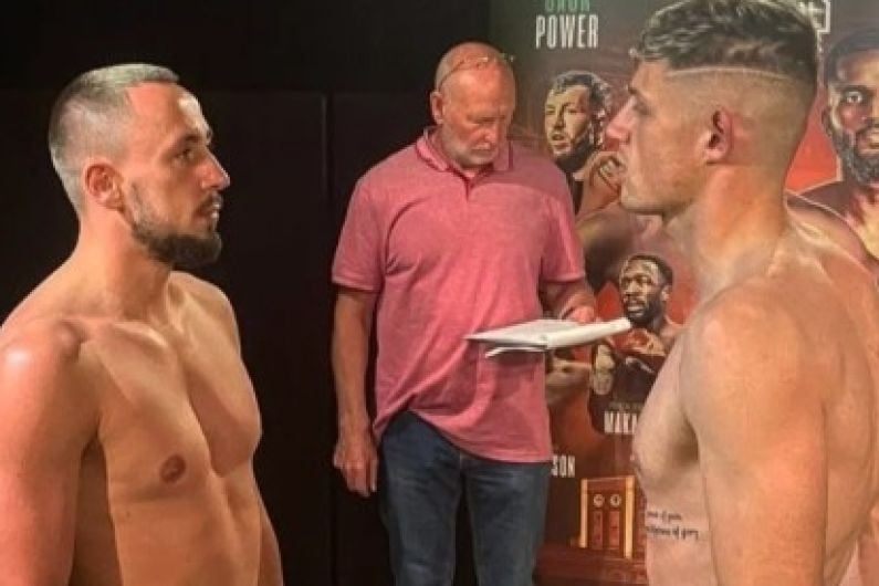 Kingdom Warrior makes weight for bout tomorrow