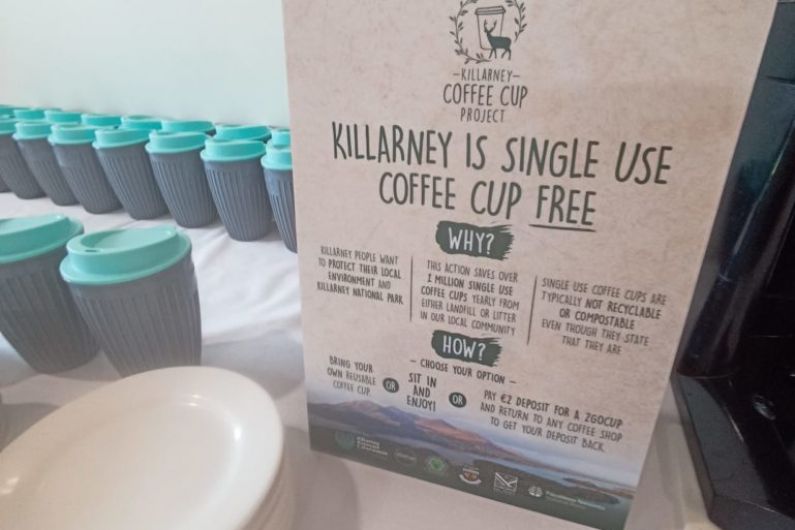 Killarney bans single use cups