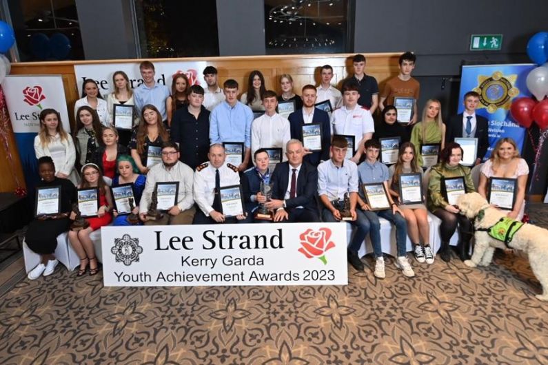Waterville's Ryan Griffin overall winner of Lee Strand Kerry Garda Youth Achievement Awards