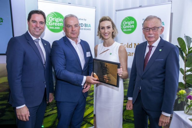 Lee Strand awarded gold membership at Origin Green 2022 Awards