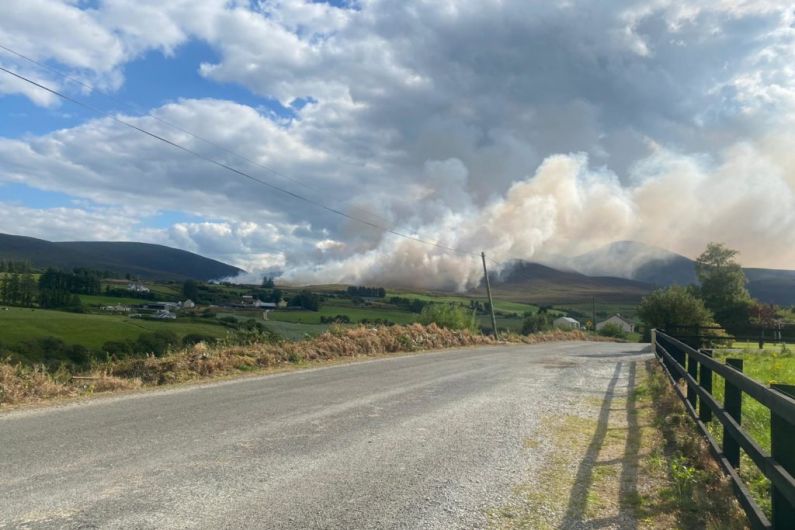 Fire service tasked to tackle Pap’s Mountains gorse fire