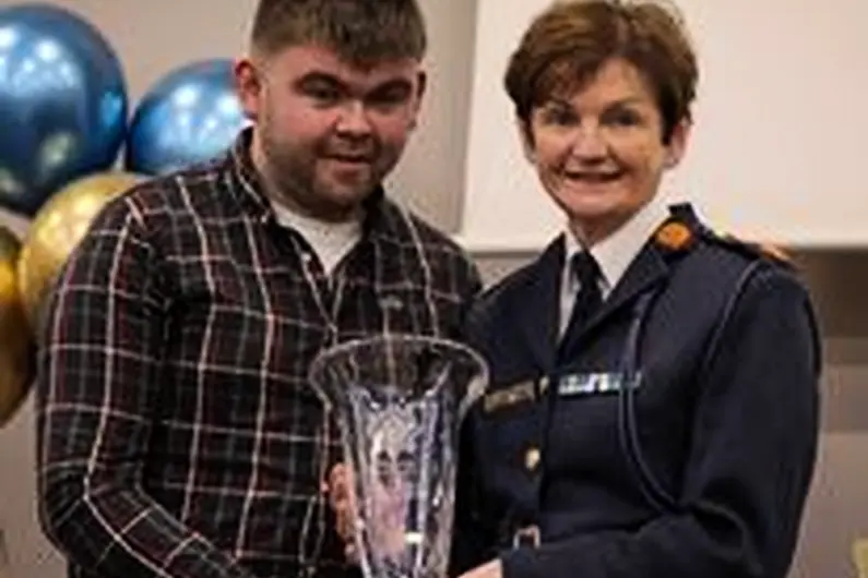 Kerry man honoured at National Garda Youth Awards